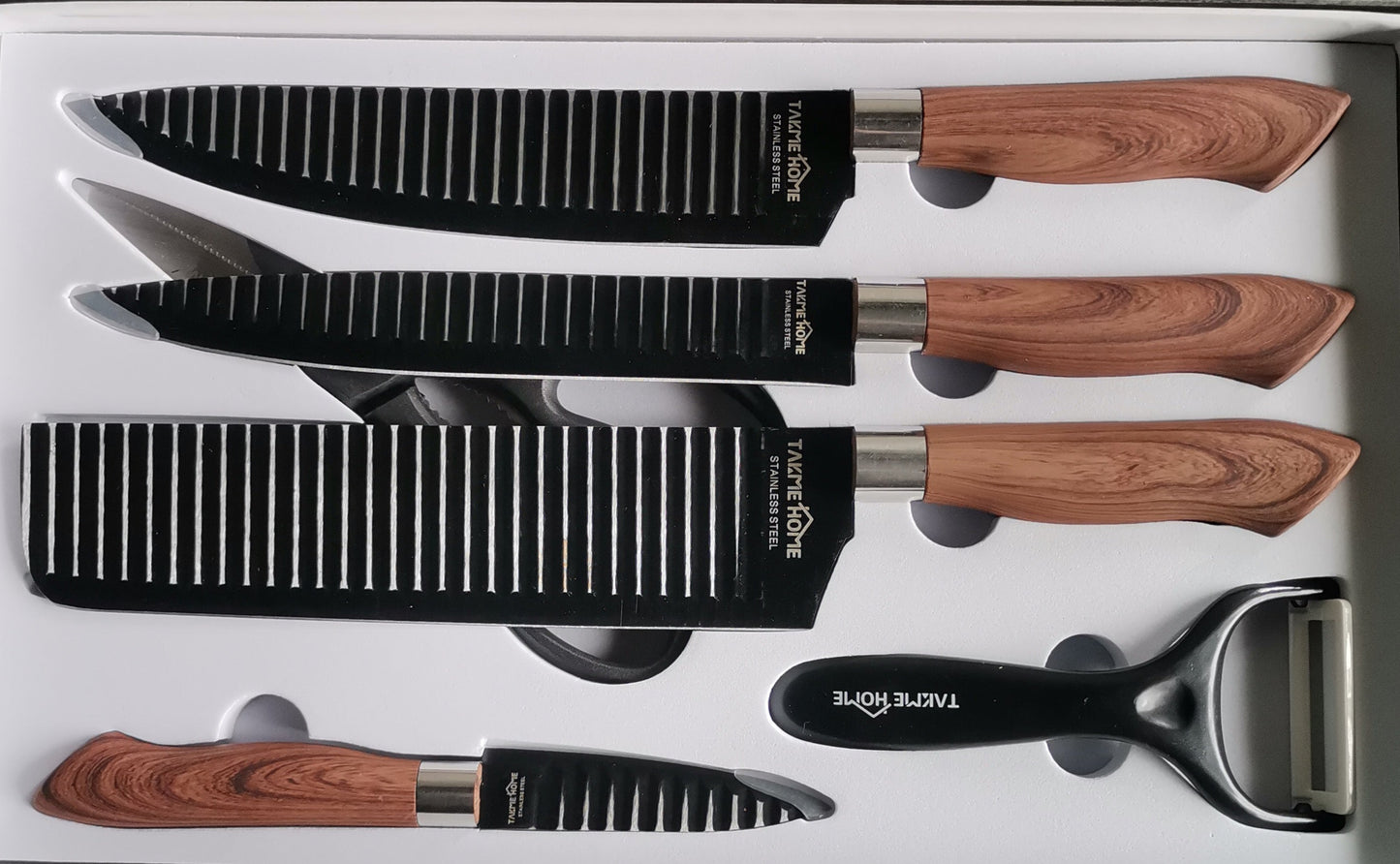 6- Piece TAKME-HOME Knife Set