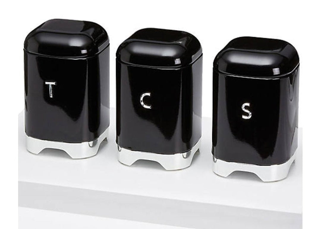 RETRO 4-Piece Bread Bin Set